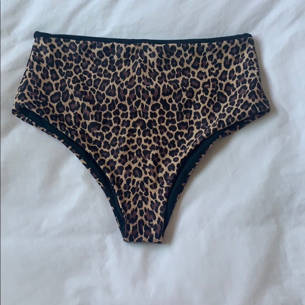 High waisted Reversible bikini bottoms